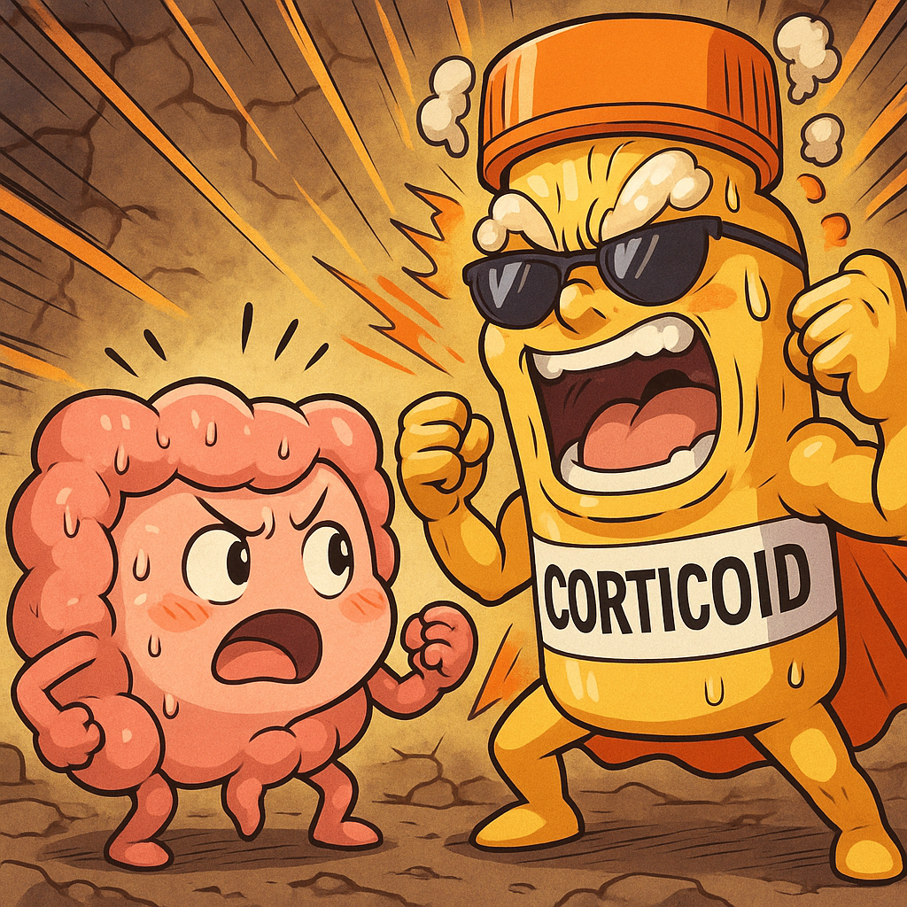 corticoides y EII