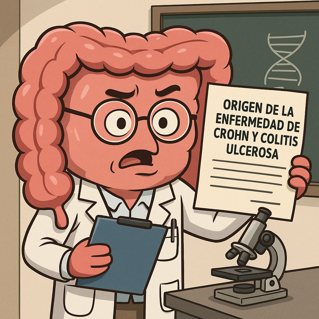 Origen de la enfermedad de Crohn y colitis ulcerosa