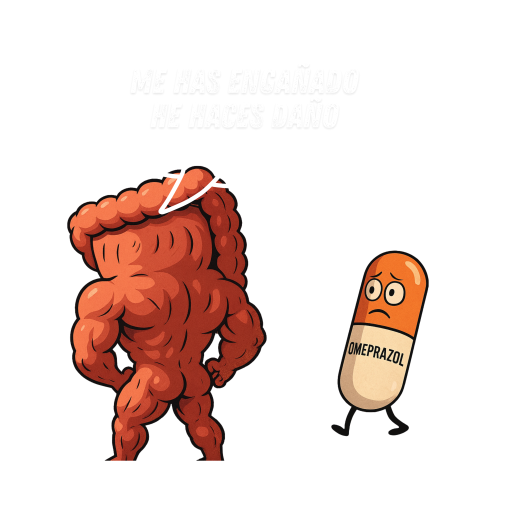 consecuencias del omeprazol en Crohn y colitis ulcerosa