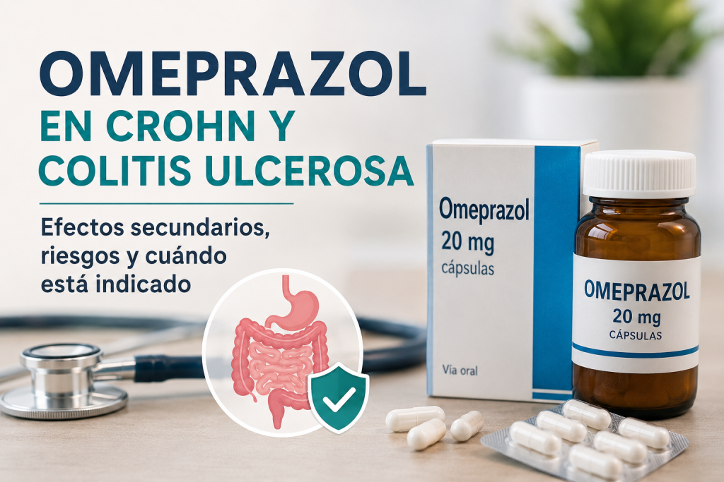 Omeprazol en Crohn y colitis ulcerosa