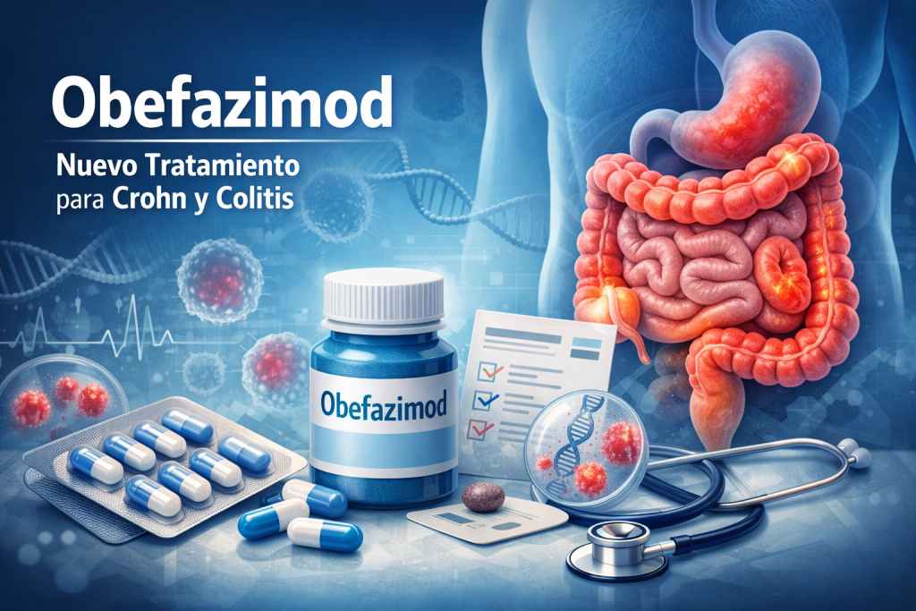 Obefazimod nuevo tratamiento para crohn y colitis
