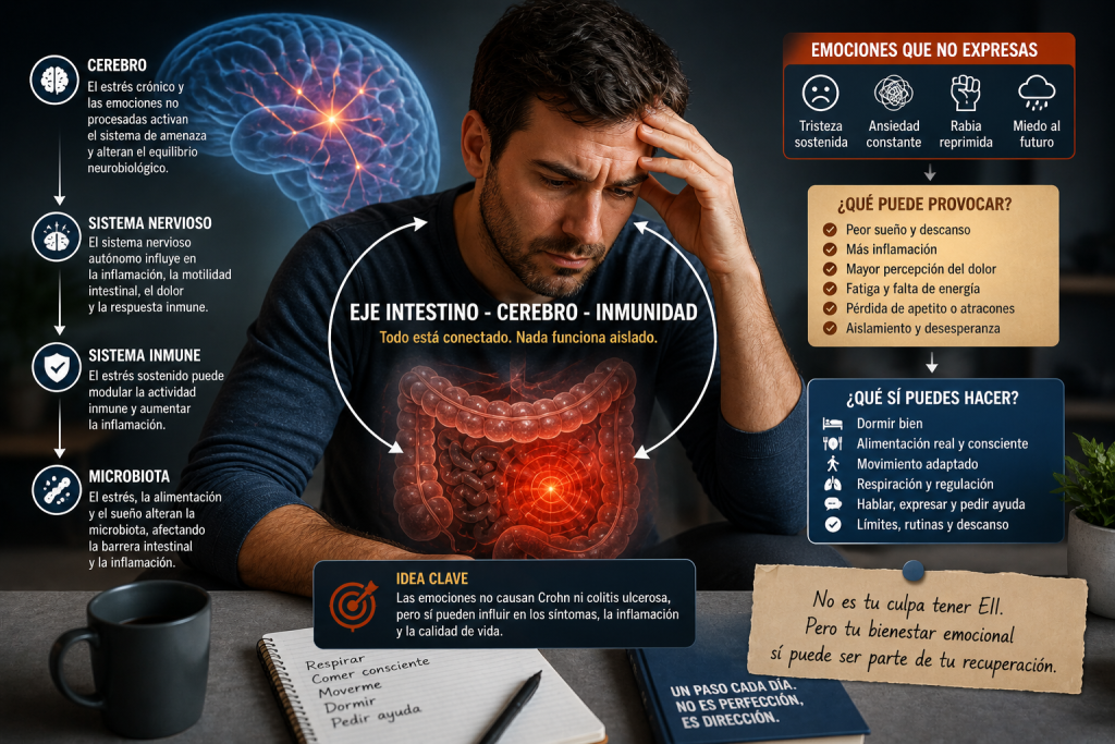 emociones e inflamación intestinal